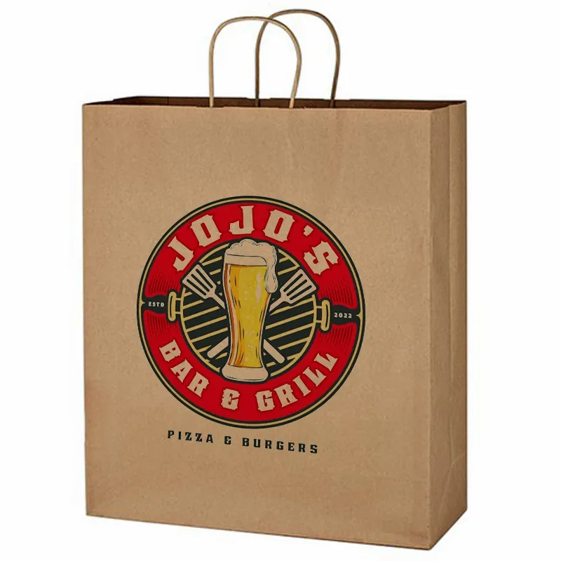 Kraft Paper Tote Bags - TradeShowToday