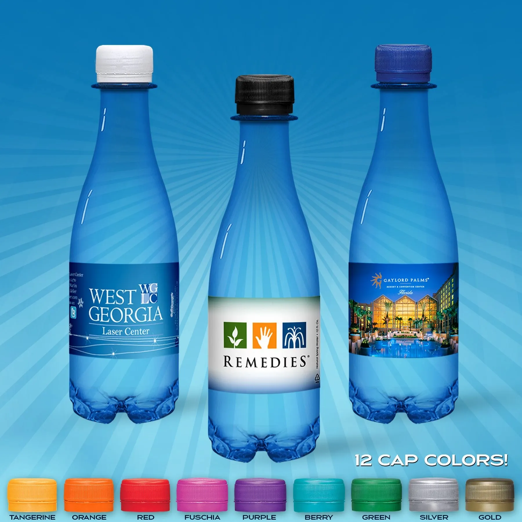 Custom Bottled Water - TradeShowToday
